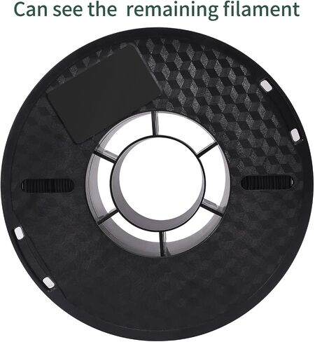 PLA 3D Printer Filament,One roll,Dimensional Accuracy +/- 0.03 mm, 1 kg Spool(2.2lbs), 1.75 mm，White in Saudi Arabia