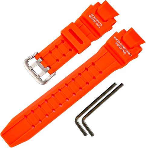 Resin Watch Band Replacement for Casio for G-Shock GA-1000 GA-1100 GW-A1000 GW-A1100 GW-4000 G-1400 Men' Sports Waterproof Black Bracelet in Saudi Arabia