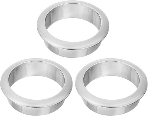 uxcell 4 Pcs 2.36 inch (60mm) Nylon Desk Grommets, Plastic Cable Hole Cover, Wire Cord Cable Organizer for Computer Desk Cabinet, Gold in Saudi Arabia
