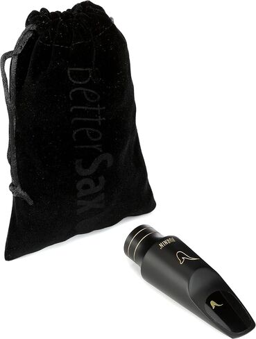 BetterSax Burnin' Alto Saxophone Mouthpiece Size 7 0.082" Tip Opening Premium Sound Quality Enhanced Performance for Professional and Aspiring Saxophonists Durable and Reliable Design for Consistent in Kuwait