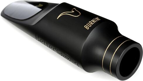 BetterSax Burnin' Alto Saxophone Mouthpiece Size 7 0.082" Tip Opening Premium Sound Quality Enhanced Performance for Professional and Aspiring Saxophonists Durable and Reliable Design for Consistent in Kuwait