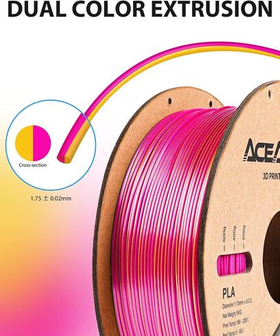 Marble PLA 3D Printer Filament, Stone-Like Texture, Dimensional Accuracy +/- 0.02 mm,1 kg Spool, 1.75 mm in Saudi Arabia