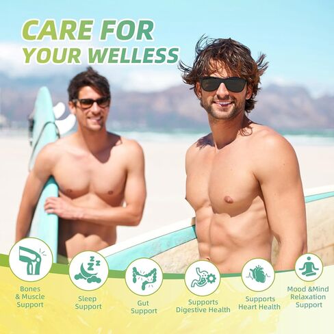 مكمل سائل سيترات المغنيسيوم 1800 مجم، مشروب المغنيسيوم/محلول فموي مع البروميلين وفيتامين والزنك والصوديوم للنوم والعضلات والقلب ودعم الهضم والإمساك، والأناناس، 10 أونصة سائلة (10 قطع) in Kuwait