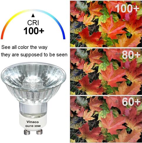 GU10 Halogen 50W Plbs ، 6pcs GU10+C 120V 50W Light Light Light ، GU10 Dimmable ، White What in Kuwait