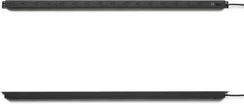 Amazon Basics 12 outlet surge protector strip ، heavy duty ، metal ، 600 joule ، 6 ft scor in Saudi Arabia