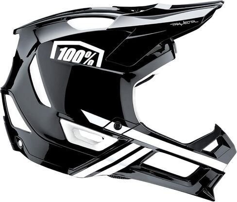 100% Trajecta All Mountain/Endurance Mountain Bike Helmet - Lightweight & Breathable MTB Smartshock Cycling Helmet w/Visor and Chin Bar in Saudi Arabia