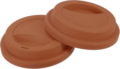 uxcell Silicone Cup Lids, Drinking Lid Reusable Sealed Mug Lid for Ceramic Glass Coffee Mug Spill-Proof, Durable Coffee Cup Covers in Saudi Arabia