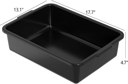 13 L Commercial Bus Box/Utility Box, Dish Wash Basin Tub, 4 Packs in Saudi Arabia