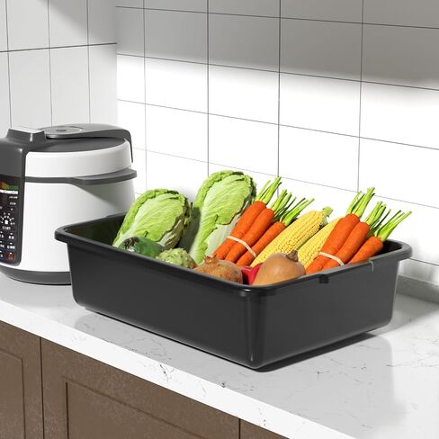 13 L Commercial Bus Box/Utility Box, Dish Wash Basin Tub, 4 Packs in Saudi Arabia