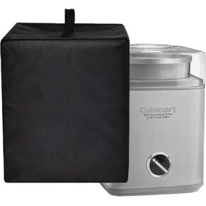 Dust Cover for CUISINART Ice Cream Maker Heat-resistant Waterproof Frozen Yogurt Machine Cover Compatible With CUISINART Ice Cream and Frozen Yogurt Machine ICE30BCP1
