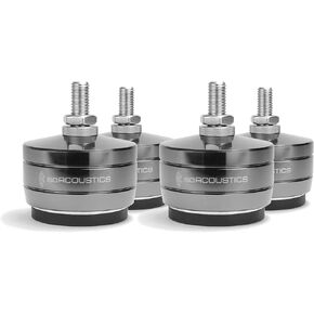 isoacoustics gaia-titan series feet for for spears & screpwoofers (cronos ، 620 lb max)-مجموعة من 4