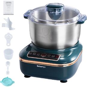 Electric Dough Maker with Ferment Function, 7L(6.6QT) Dough Mixer Machine with Stainless Steel Bowl, Kitchen Stand Mixers, Flour Kneading Machine for Pizza Bread-NEW