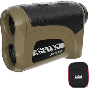 Range Finder 6X Magnification 3000/4000 Yards Waterproof Laser Rangefinder with Slope Compensation Outdoor Distance Measurement for Hunting Golfing Shooting