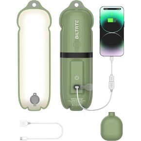 Solar Camping Lantern, Inflatable LED Lamp, Camping Light for Camping, Hiking, Backpacking,Travel Outdoor Adventures, Emergency