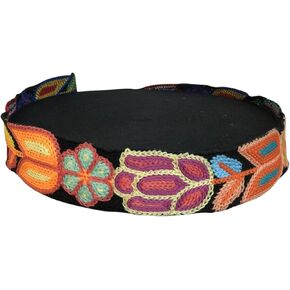 Cotton Webbing 2 Inch Webbing Strap Crochet Floral Webbing for Bags,Arts & Crafts,Camera Strap, Guitar Strap (3.3Yard)