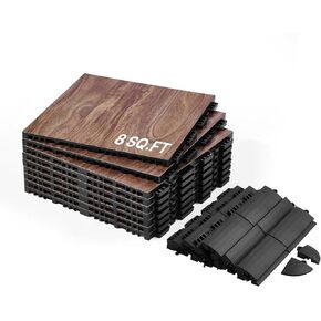 VEVOR Dance Floor Tiles, 12.4 x 12.4