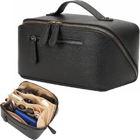 Cable Organizer Travel Case, Tech Pouch Electronic Accessories Carry Storage Bag Large 3L Black