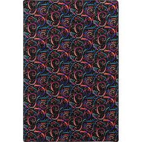 Joy Carpets Fluorescent Dynamo 6' x 6' Area Rug