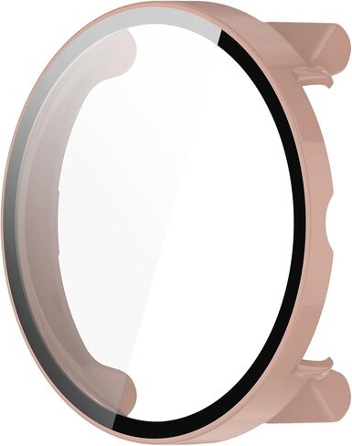 FitTurn متوافق مع Suunto Race Screen Screen Caseport Cases PC Cover Slim Cover 3D تغطية كاملة حامي شاشة الزجاج المقسى لمشاهدة Suunto Race S (Clear) in Kuwait
