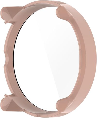 FitTurn متوافق مع Suunto Race Screen Screen Caseport Cases PC Cover Slim Cover 3D تغطية كاملة حامي شاشة الزجاج المقسى لمشاهدة Suunto Race S (Clear) in Kuwait