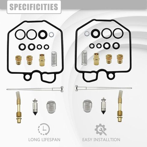 Carburetor Repair Rebuild Kits Compatible with Honda XR100 1981-1984 XL100S 1979-1985 XR100R 1995-2003 CRF100F 2004-2007 XL125S 1979-1985 XR200 1980-1984 XR200R 1986-1997 in Saudi Arabia