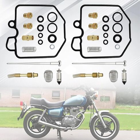 Carburetor Repair Rebuild Kits Compatible with Honda XR100 1981-1984 XL100S 1979-1985 XR100R 1995-2003 CRF100F 2004-2007 XL125S 1979-1985 XR200 1980-1984 XR200R 1986-1997 in Saudi Arabia