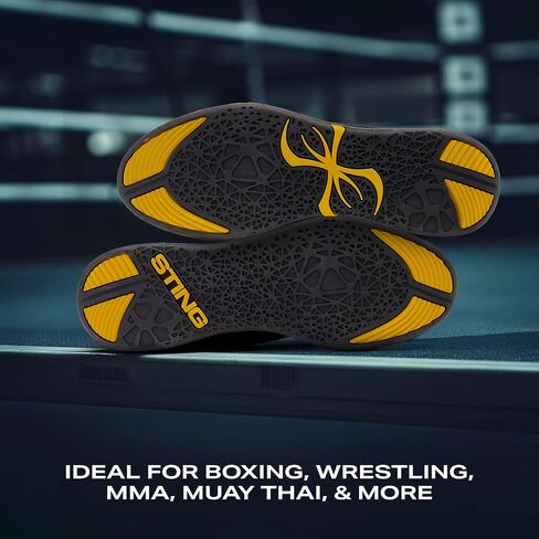 STING Viper Boxing Shoes 2.0, Lightweight and Durable Boxing Gear, Unisex Boxing Equipment for Better Movement, Breathability, and Support in Saudi Arabia