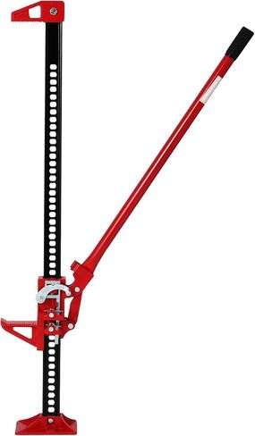 Farm Jack,33" High Lift Farm Jack,7000 lbs Capacity Ratcheting Off Road Farm Jack, Utility Heavy-Duty Farm Jack for Tractor, Truck, SUV, Bumper Lift, Lift Height 5.12-25.39 inches in Saudi Arabia