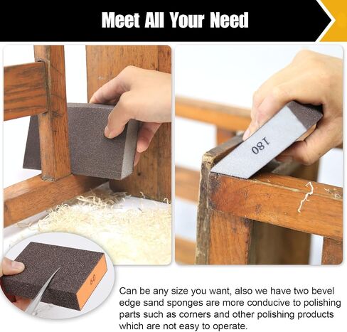 Diamond Hand Polishing Pads, Sanding Block Foam Backing for Tile Marble Glass Stone Granite Ceramics Polishing 50/100/200/400 Bs Wet or Dry Diamond Sanding Pads 4Pack in Saudi Arabia