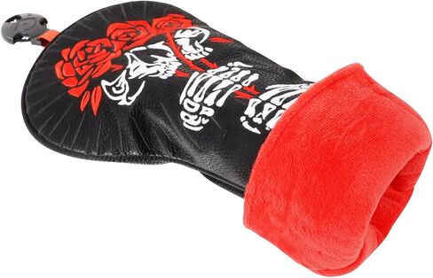Big Crazy Golf Head Covers, Golf Club Covers Funny, Driver Headcovers, Golf Club Covers, Fairway Woods Head Covers, Hybrids Headcover with Soft Lining for Golf Gift Rose in Saudi Arabia