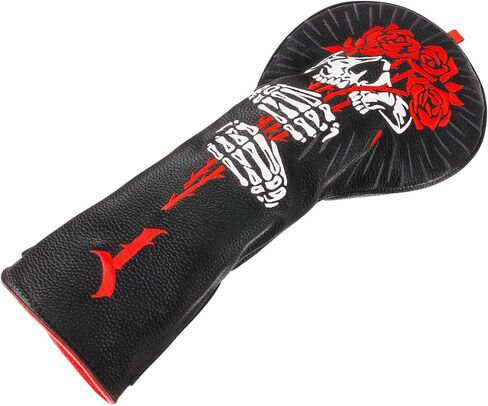 Big Crazy Golf Head Covers, Golf Club Covers Funny, Driver Headcovers, Golf Club Covers, Fairway Woods Head Covers, Hybrids Headcover with Soft Lining for Golf Gift Rose in Kuwait