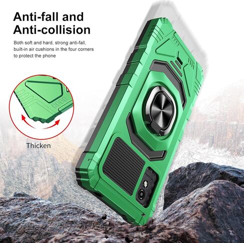 بالنسبة لـ Blu Studio Mini 2023 Case مع حامي شاشة 1 حزمة ، حماية مزدوجة للطبقة الهجينة الهجينة. in Saudi Arabia