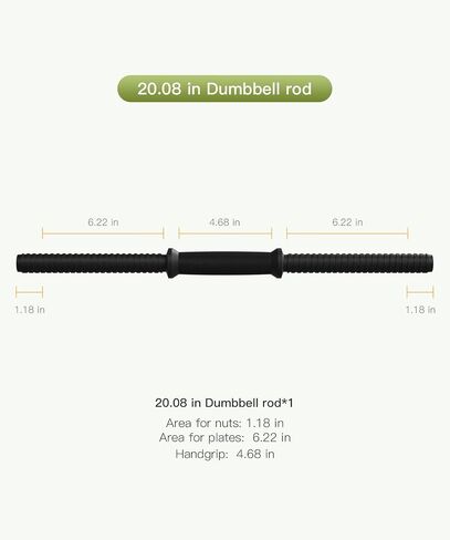 Weightlifting Accessories for Home Gym, Dumbbell Bar, Barbell Connecting Bar, Kettlebell Handle, Kettlebell Base, Fixed Nuts in Saudi Arabia