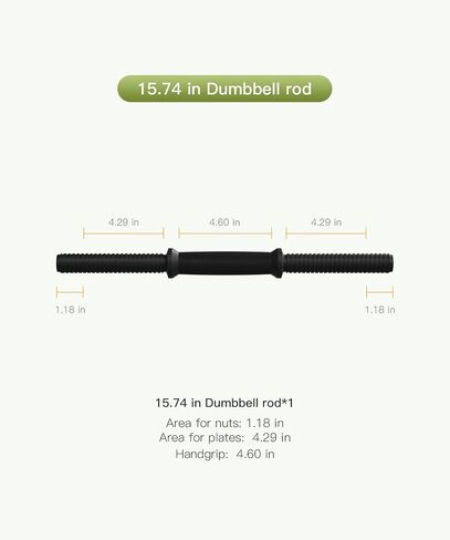 Weightlifting Accessories for Home Gym, Dumbbell Bar, Barbell Connecting Bar, Kettlebell Handle, Kettlebell Base, Fixed Nuts in Saudi Arabia