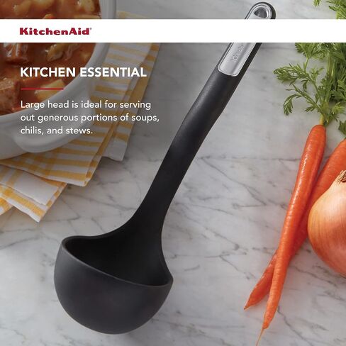 KitchenAid Silicone Ladle, 13 inches, Aqua Sky in Saudi Arabia