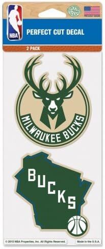 Wincraft NBA Perfect Cut Decal (Set of 2) in Saudi Arabia