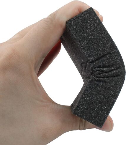 Hitefu 12 Packs Sanding Block, 220 Grit Sanding Sponge, Reusable Sandpaper Block for Wood, Glasses, Metal, Drywall in Saudi Arabia