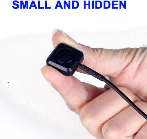 2Pcs 12V 24V Momentary Push Button ON-Off Switch, Surface Mount Button Switch with 11.81 inch Cables Easy to Install in Kuwait