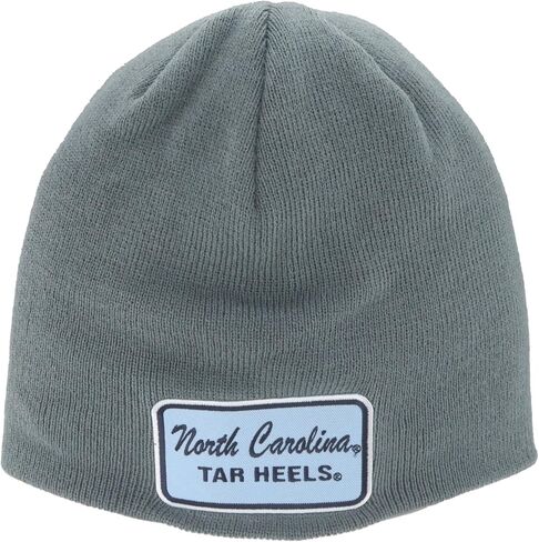 ZHATS Standard NCAA Officially Licensed Beanie Edge Patch Brick Gray, Grey, One Size in Saudi Arabia