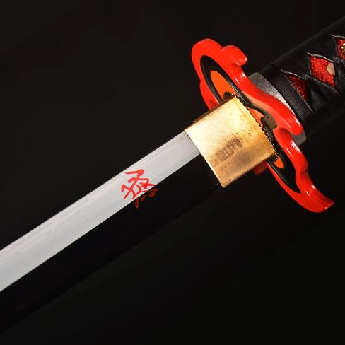 Sword fort Sharp Full Tang Katanas High Carbon Steel Demon Sword Real Metal About 41inch-Tempered Hand Forged Anime Samurai Sword in Saudi Arabia
