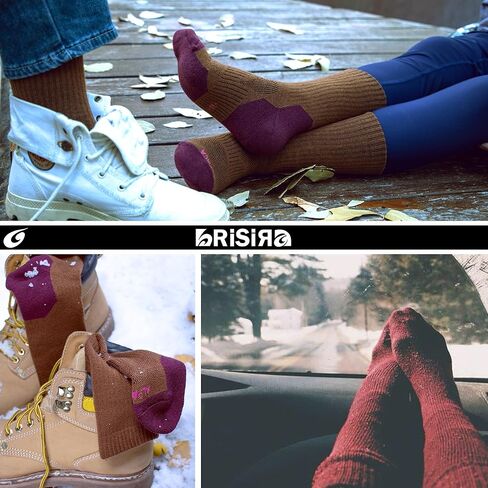 Alpaca Wool Boots Socks Men Women Thermal Warm Compression Cushioned Thick Winter Hunting Socks Hiking in Kuwait