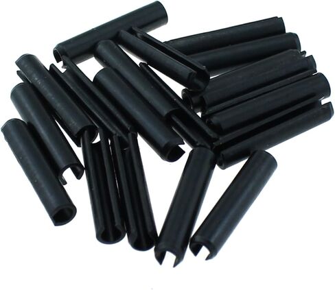 20 قطعة 6x40 مللي متر التوتر دبوس سطح مطاطا أسطواني دبوس دبوس جوفاء مشقوق الربيع تحميل دبوس لتحديد المواقع جزء تحديد in Kuwait