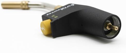 Flame King FK8500CGA High Intensity Propane Torch Head for Soldering, Brazing, Plumbing, Lighting Charcoal/Fire Pits, Compatible with 1LB Cylinders, MAPP, and MAP-PRO in Kuwait