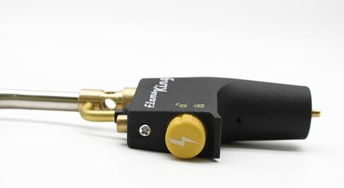 Flame King FK8500CGA High Intensity Propane Torch Head for Soldering, Brazing, Plumbing, Lighting Charcoal/Fire Pits, Compatible with 1LB Cylinders, MAPP, and MAP-PRO in Kuwait