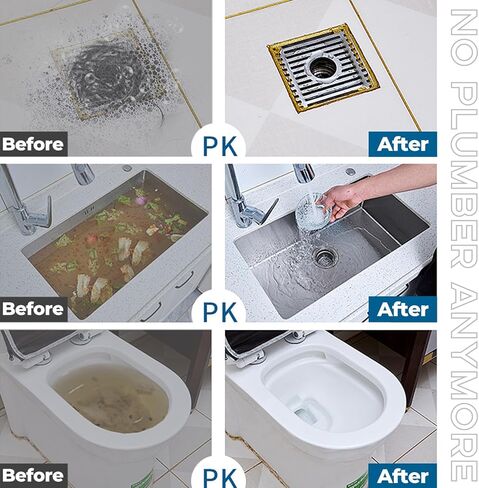 Unclog Toilet Plunger - Drain Clog Remover, High-Pressure Air pump plunger, Drain Blaster with Real-Time Barometer Drain Snake Sink Plunger Plumbing Tools, Toilet unclogger, Plungers for Bathroom in Saudi Arabia