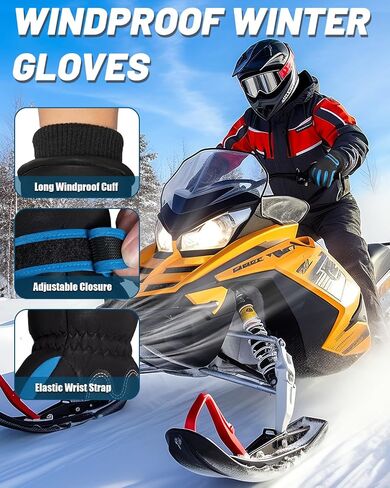 RIGWARL Sports Mittens with Anti-Slip Grip Enhanced Sensitivity for Seamless Gadget Use & Enhanced Safety in Saudi Arabia