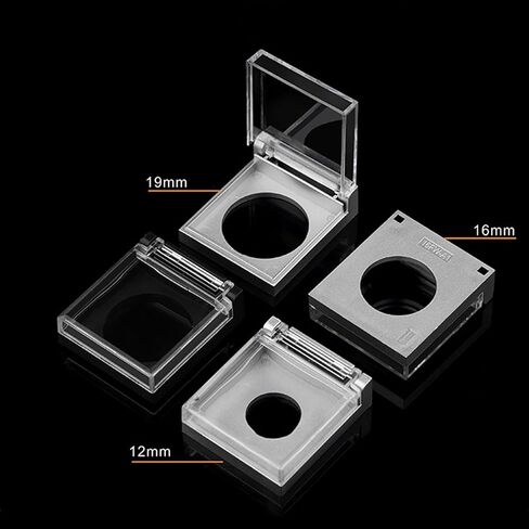 Button Switch Protective Box, Suitable for Multi -Style Buttons Switch，Protective Switch Shell Cover, (Black, 22mm)-2PCS in Saudi Arabia