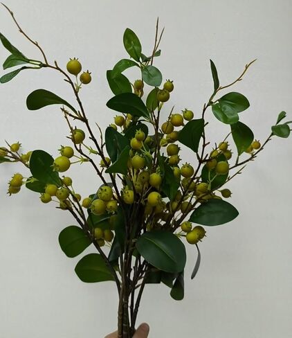 CHIAVE Artificial Berries Simulation Flowers Lifelike Berries - 8 pcs -Pink in Kuwait