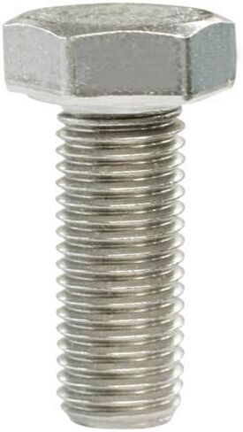 (قطعة واحدة) BelMetric M12X1.5X100 A2-70 مسامير صنبور سداسية من الفولاذ المقاوم للصدأ متري دقيق DIN 961 للسيارات والدراجات النارية والمركبات المائية، تتضمن الغسالات BR12X1.5X100SS in Saudi Arabia
