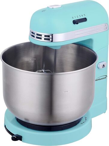 Brentwood Appliances BTWSM1162W خلاط حامل 5 سرعات مع وعاء خلط الفولاذ المقاوم للصدأ 3 كوارت (أبيض) ، مقاس واحد in Saudi Arabia